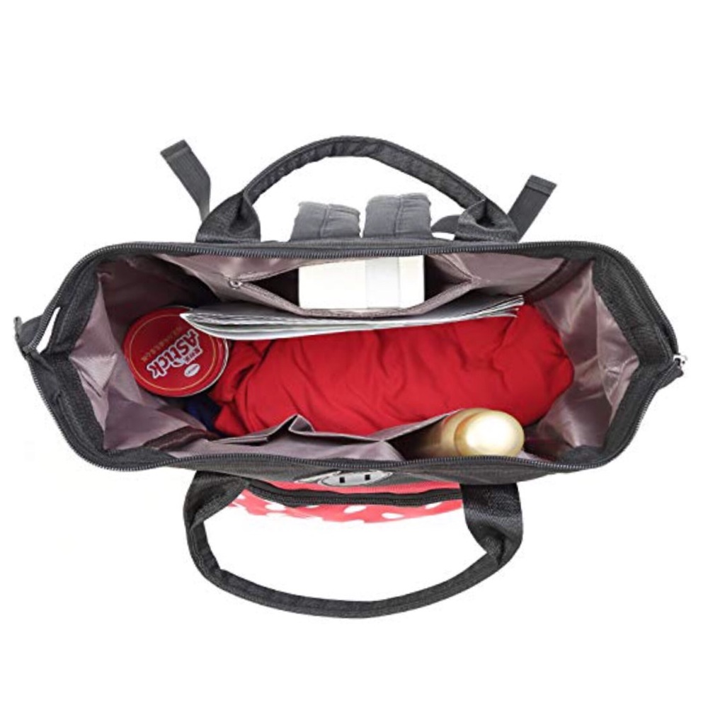 Mickey Mouse Large Capacity Backpack Diaper Bag - Picture 8 of 16